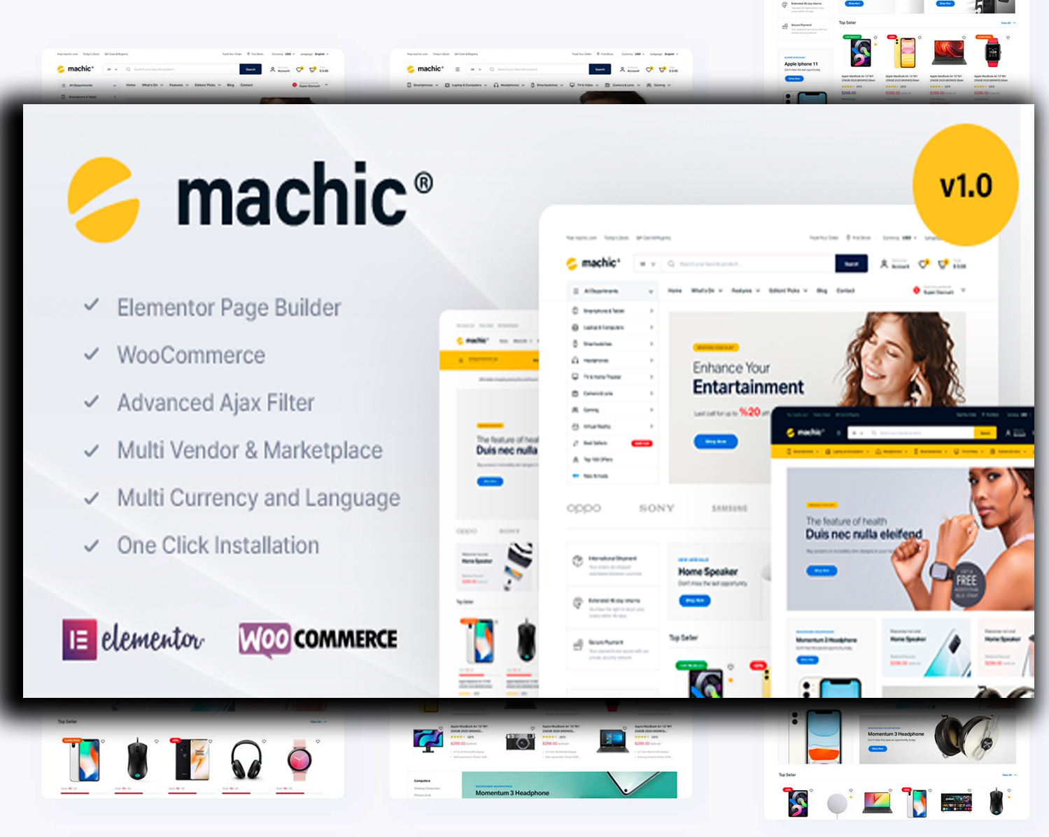 Machic WooCommerce Theme 2026